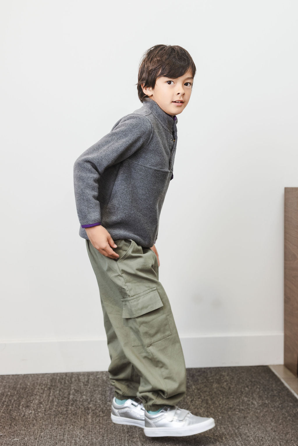 Violet Edge Pullover