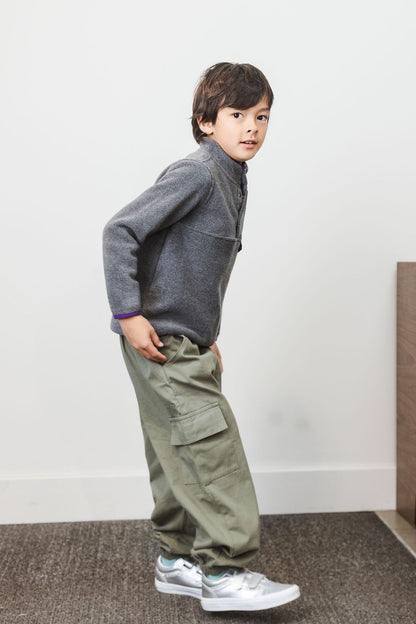 Violet Edge Pullover