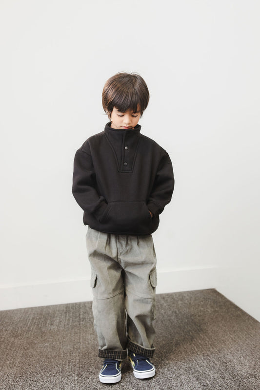 Little Snap Hoodie