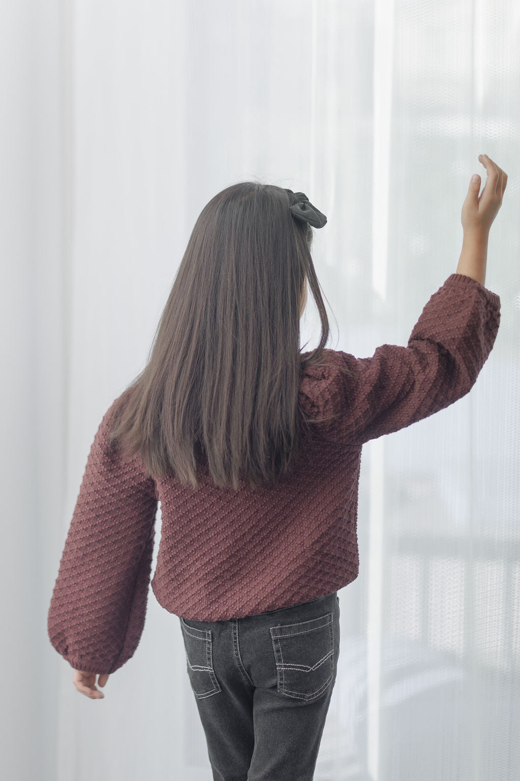 Puff Sleeves Sweater
