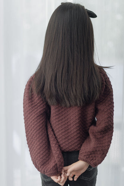 Puff Sleeves Sweater