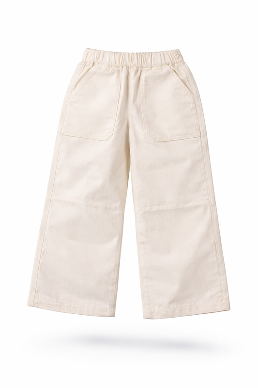 Casual Wide-Leg Pants