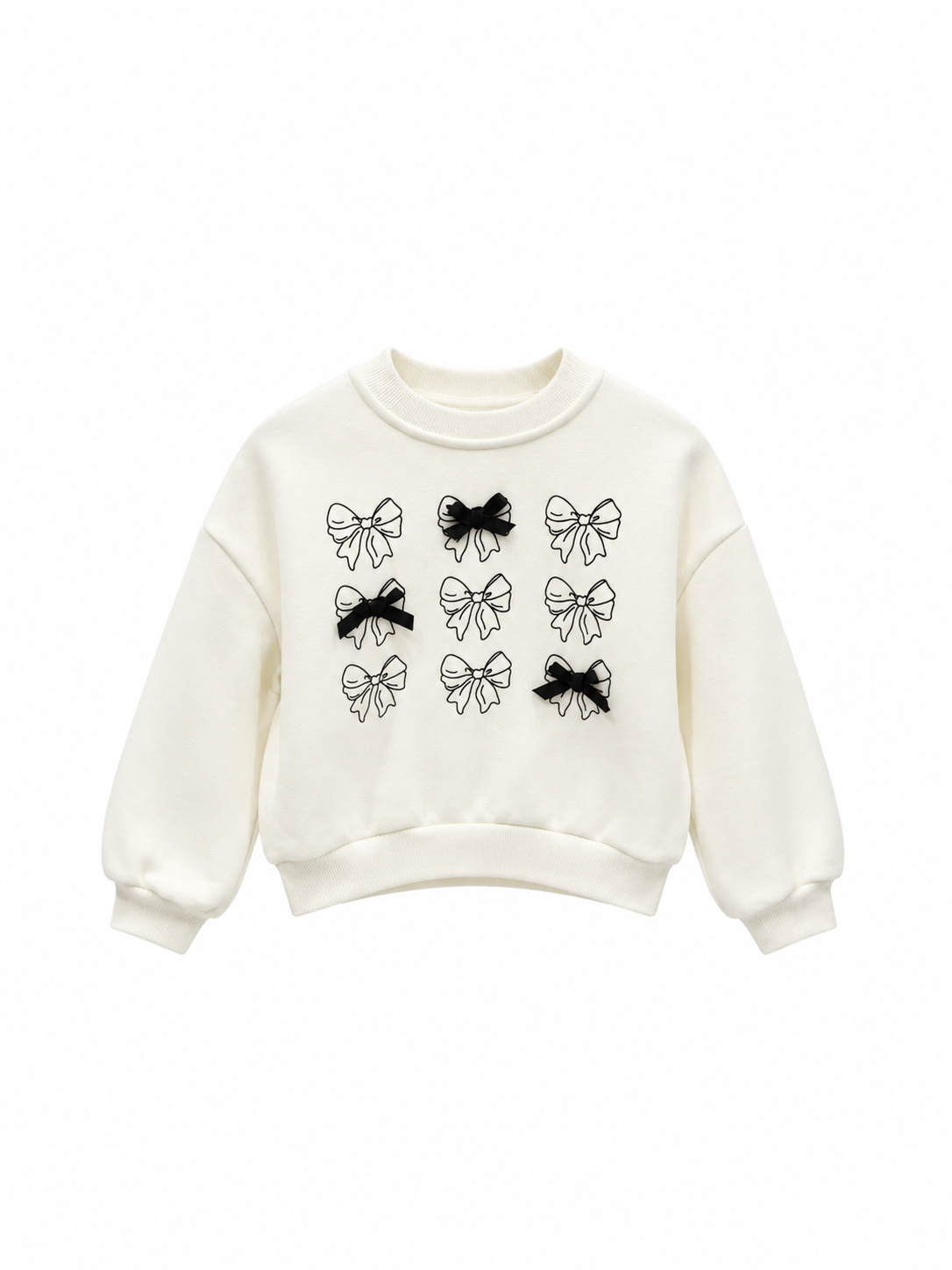 Midnight Bow Sweatshirt