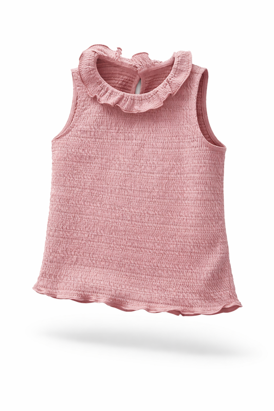 Sweet Ruffle Sleeveless