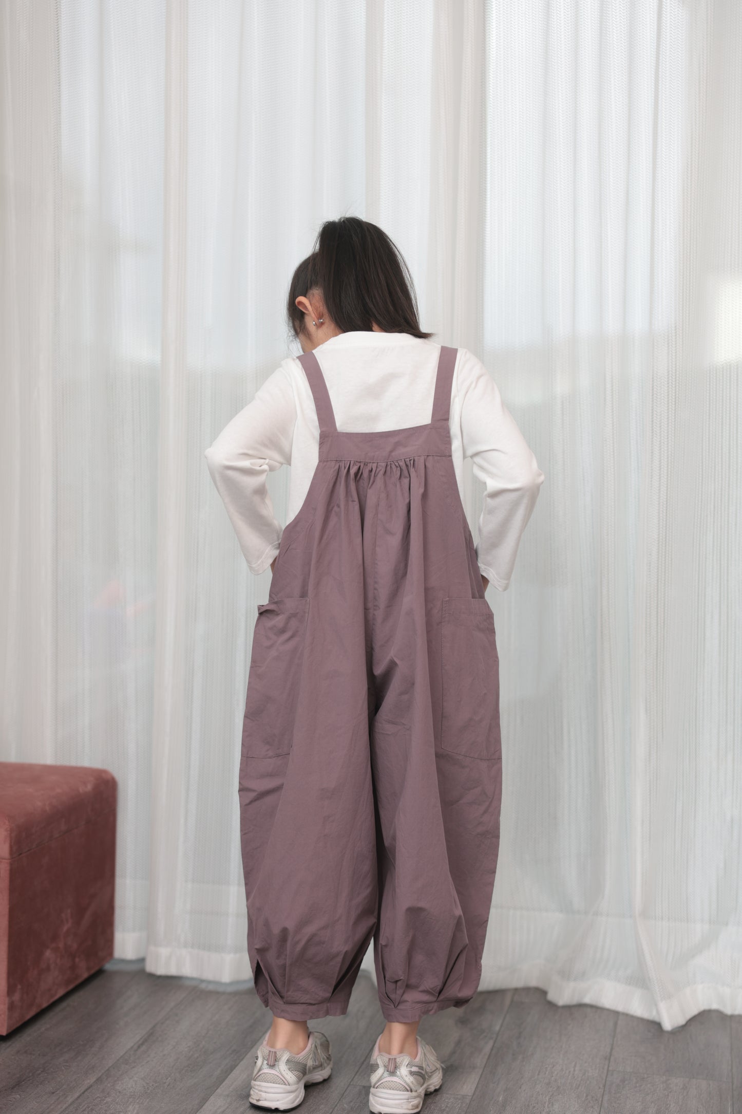 Misty Mauve Romper