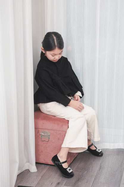 Pleated Hem Jacket
