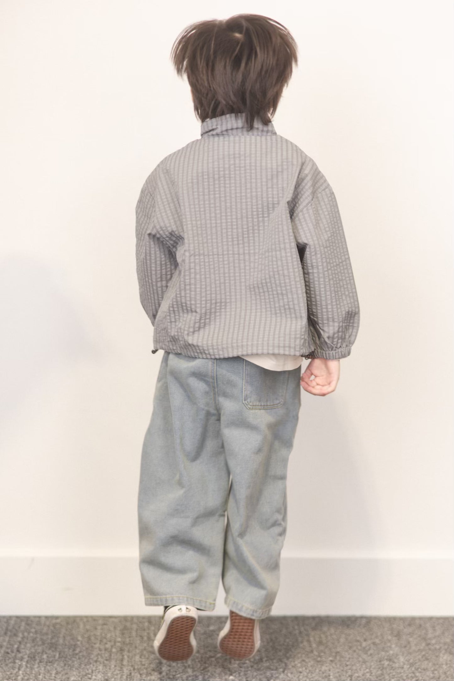 Plaid Breeze Anorak