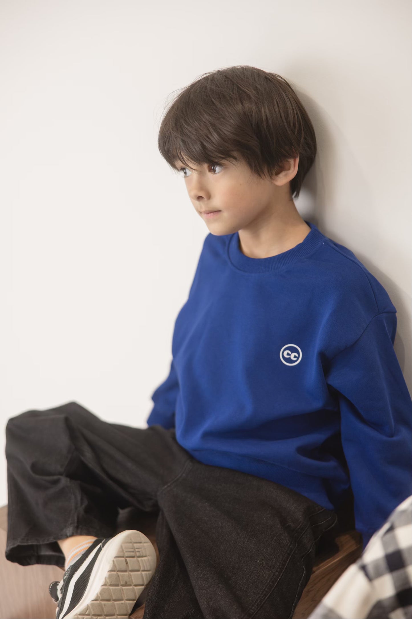 Blue CC Crewneck