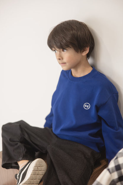 Blue CC Crewneck