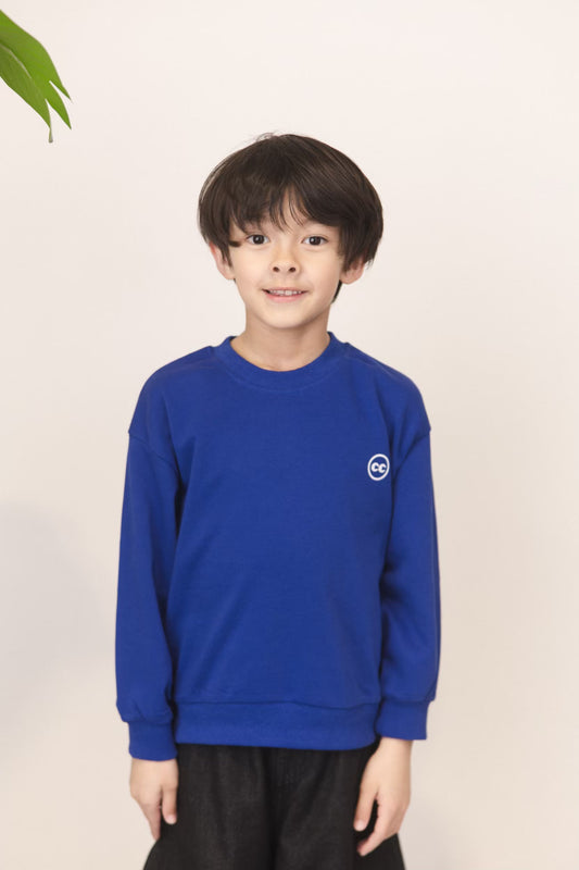 Blue CC Crewneck