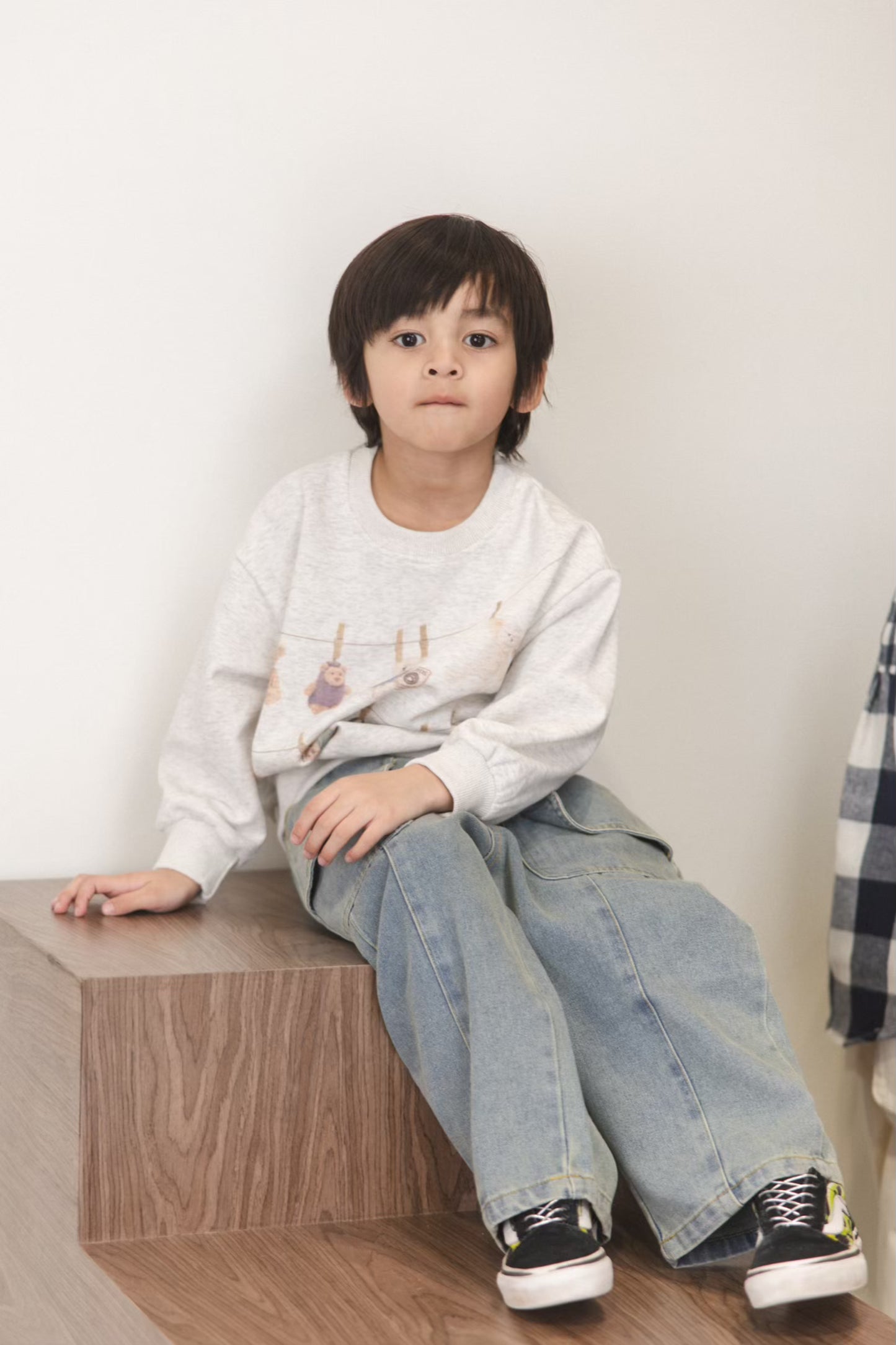 Teddy Clothesline Sweatshirt