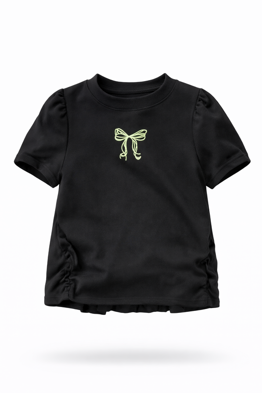 Black Bowline Top