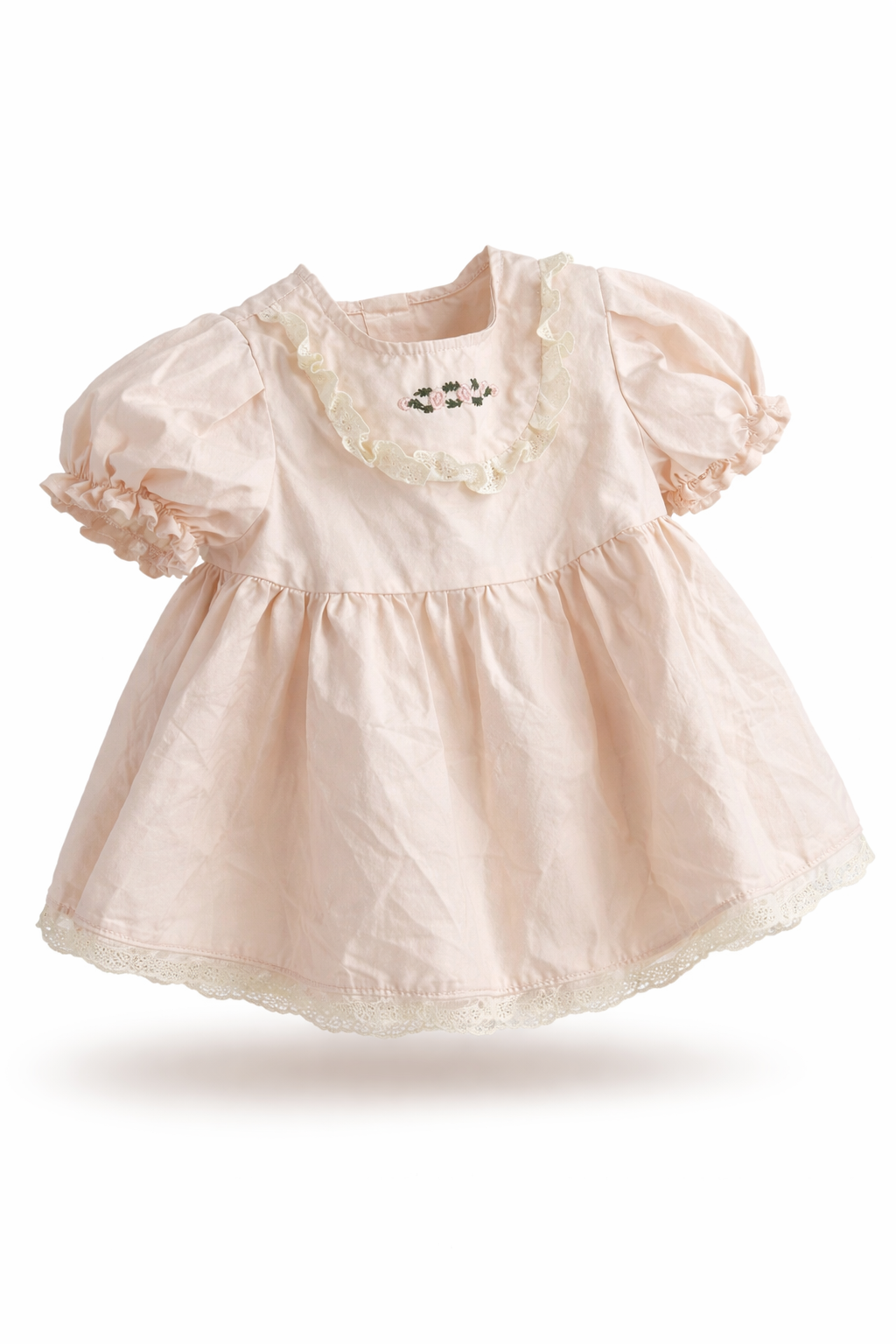 Pink Cloud Lace Dress