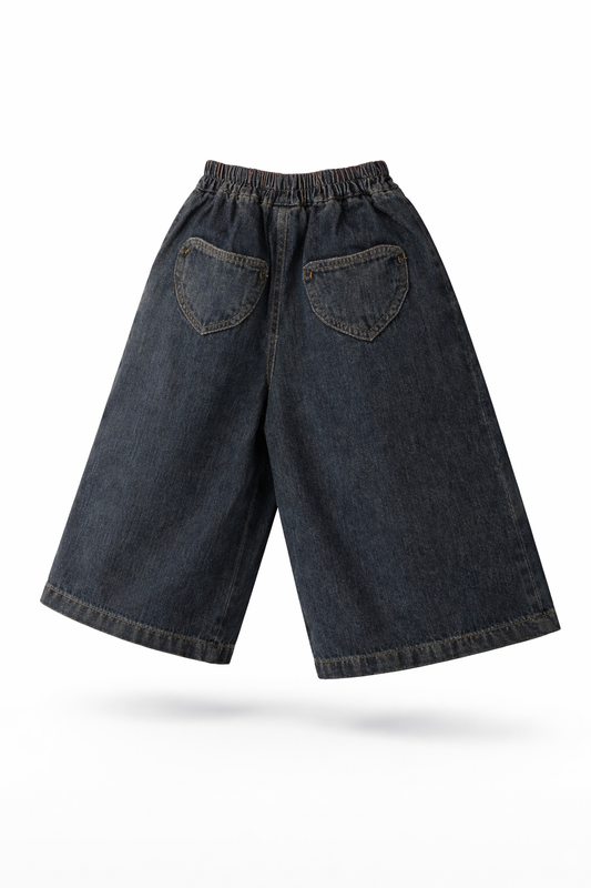 Loose Fit Heart Jeans