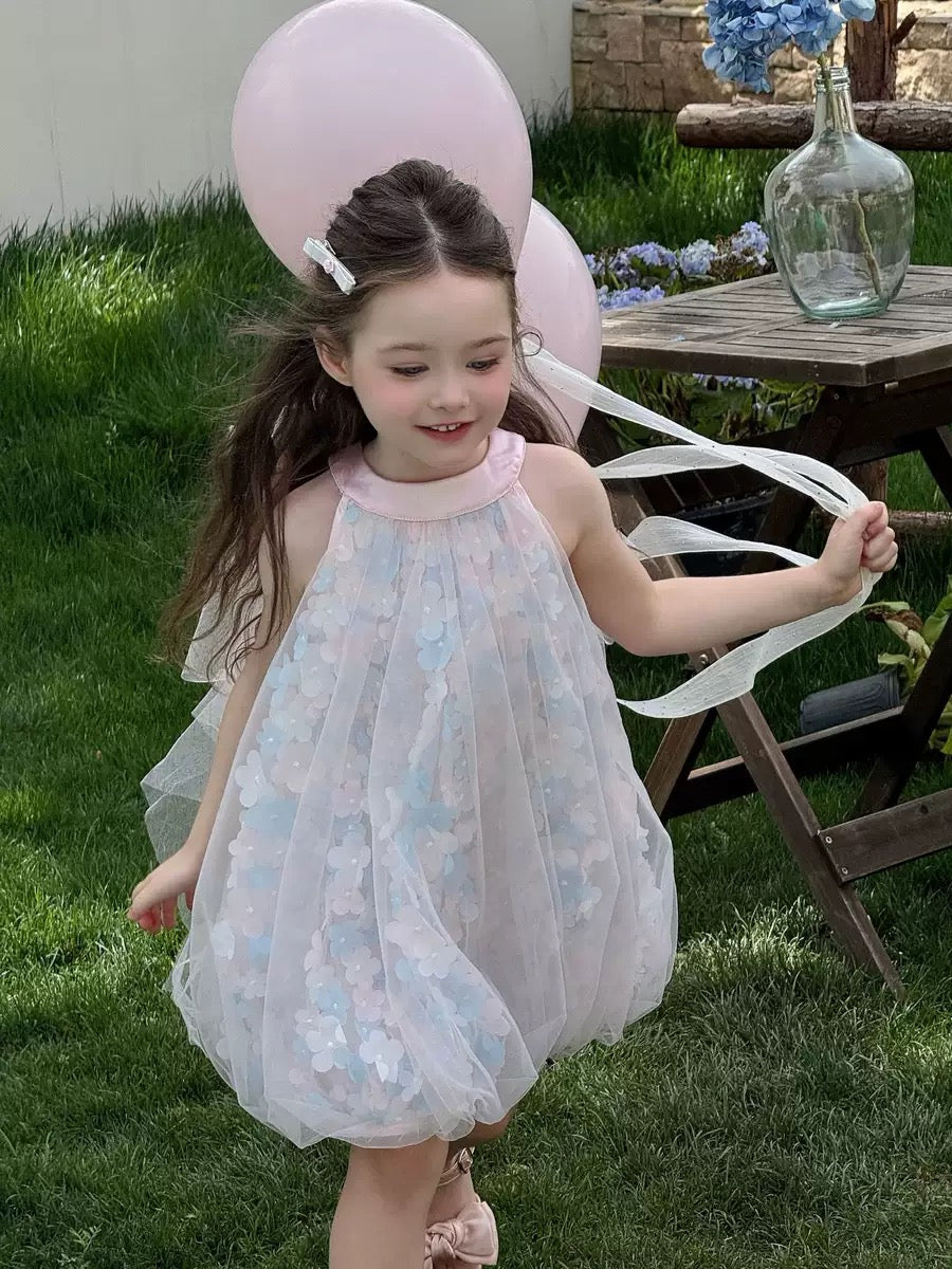 Petal Whisper Party Dress