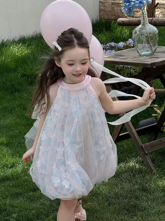 Petal Whisper Party Dress
