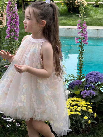 Petal Whisper Party Dress