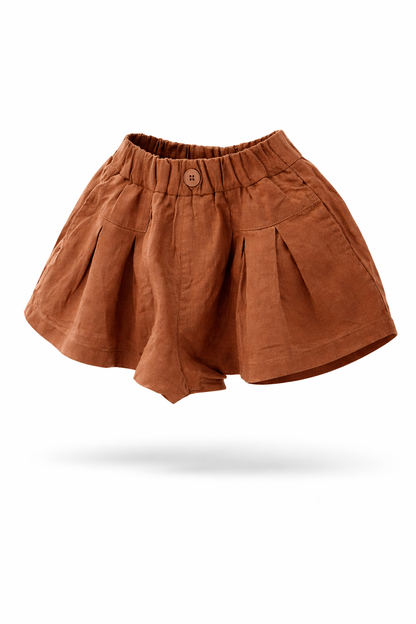 Caramel Puff Shorts