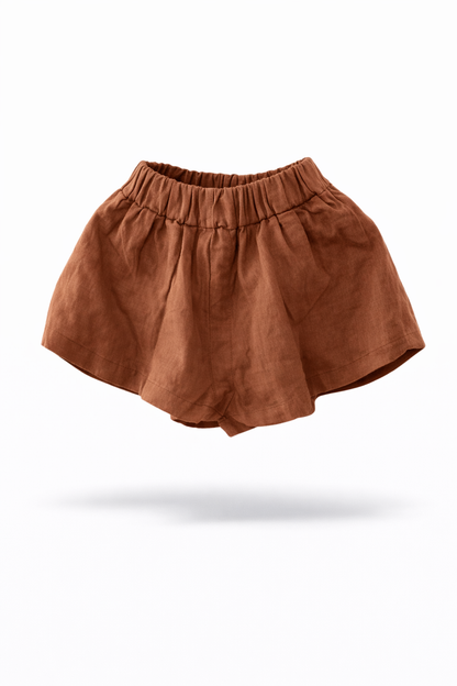 Caramel Puff Shorts