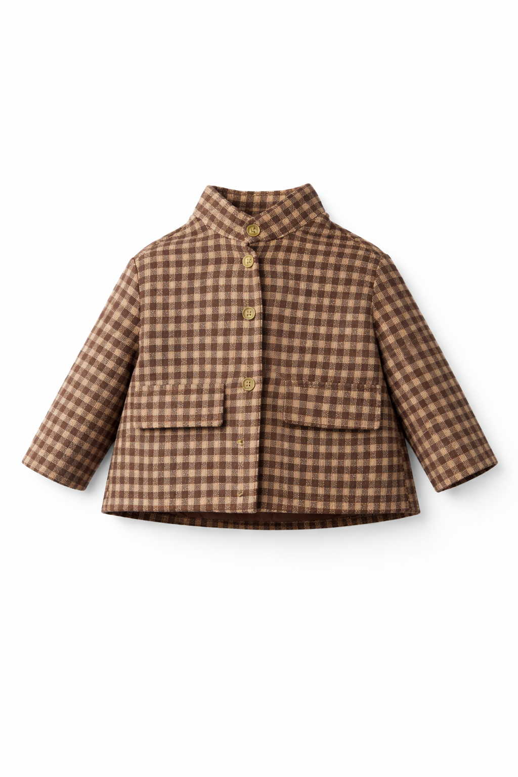 Retro Checkered Coat