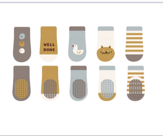 Whimsy Grip Socks