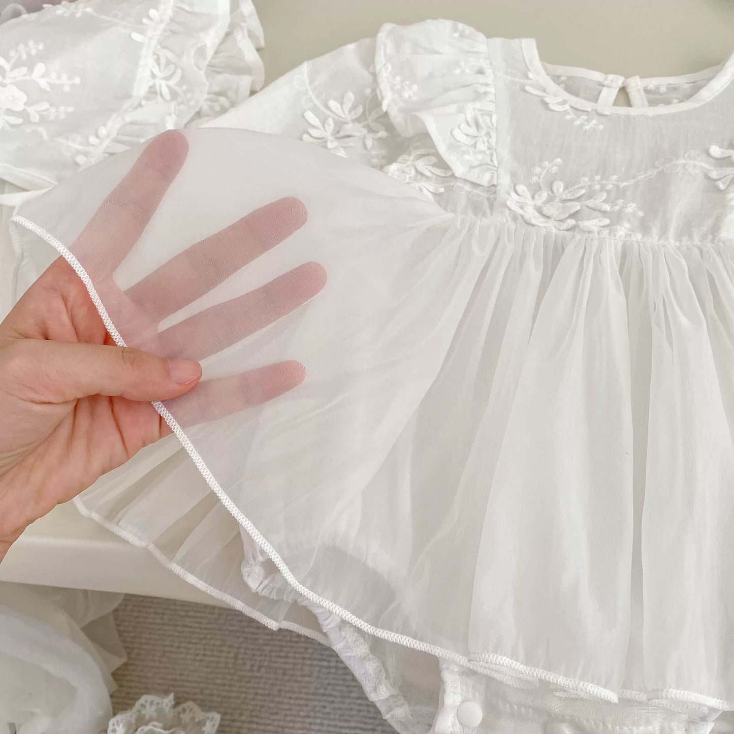 Lace Princess Romper Set