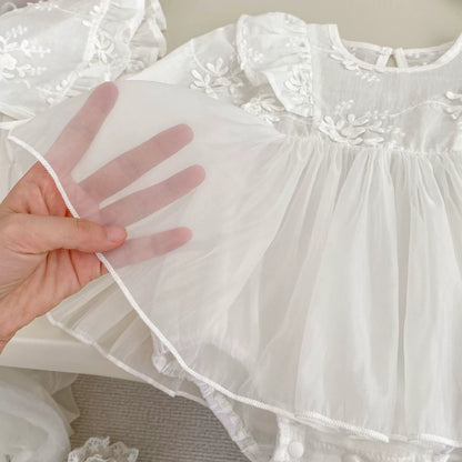 Lace Princess Romper Set