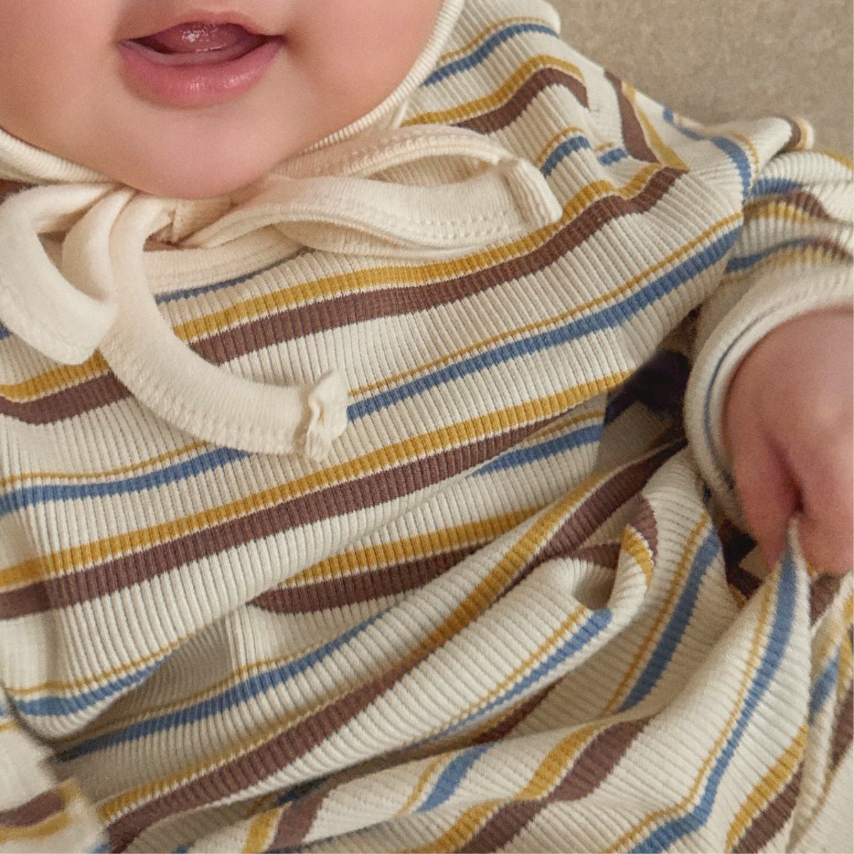 Vintage Stripe Romper