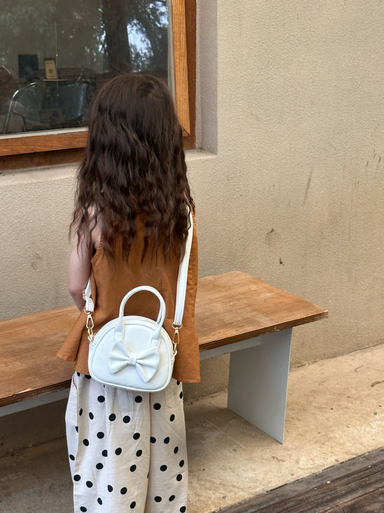 Pretty Bow Round Bag