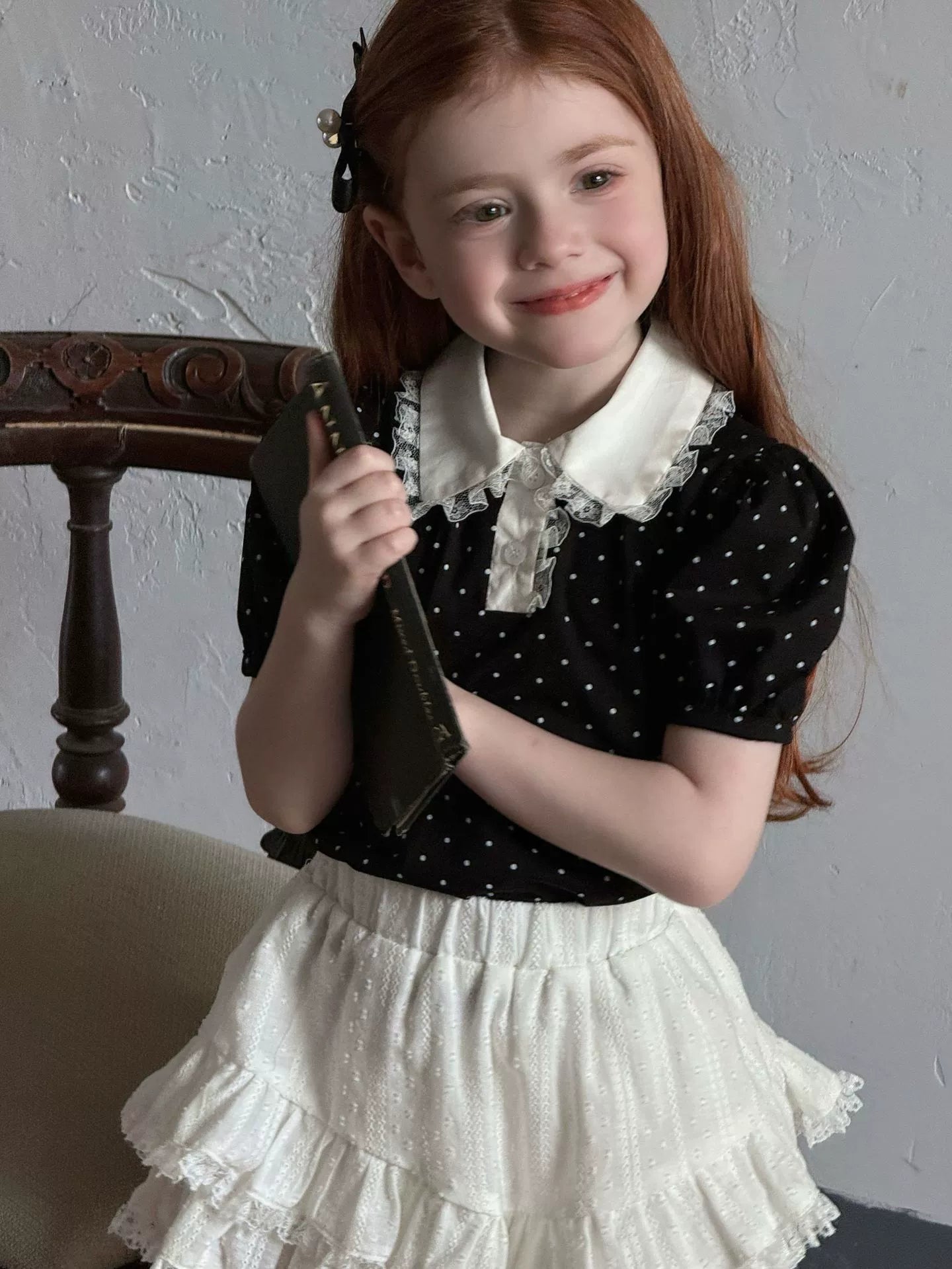 Vintage Polka Charm