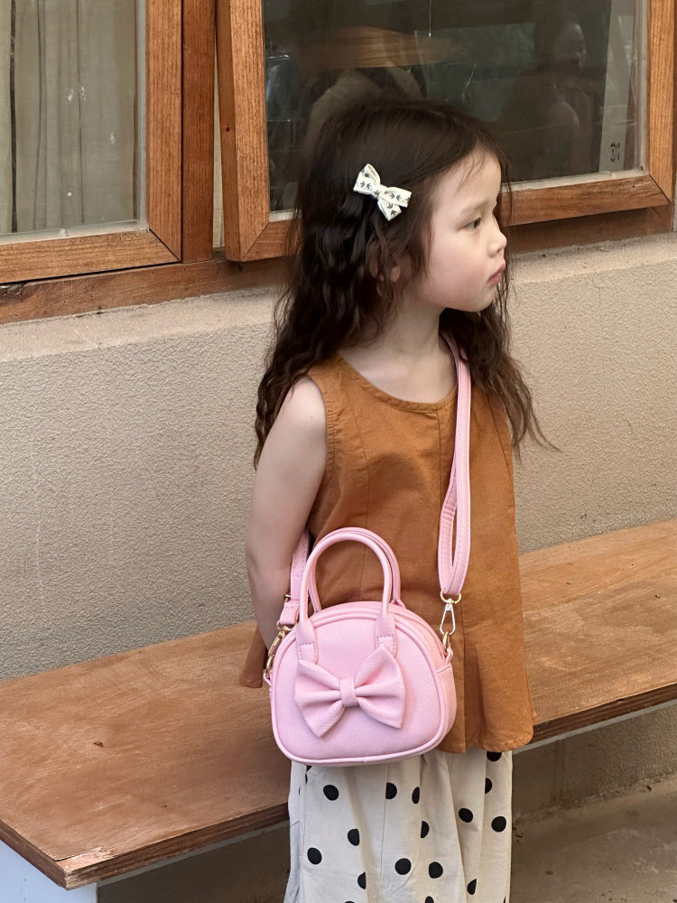 Pretty Bow Round Bag