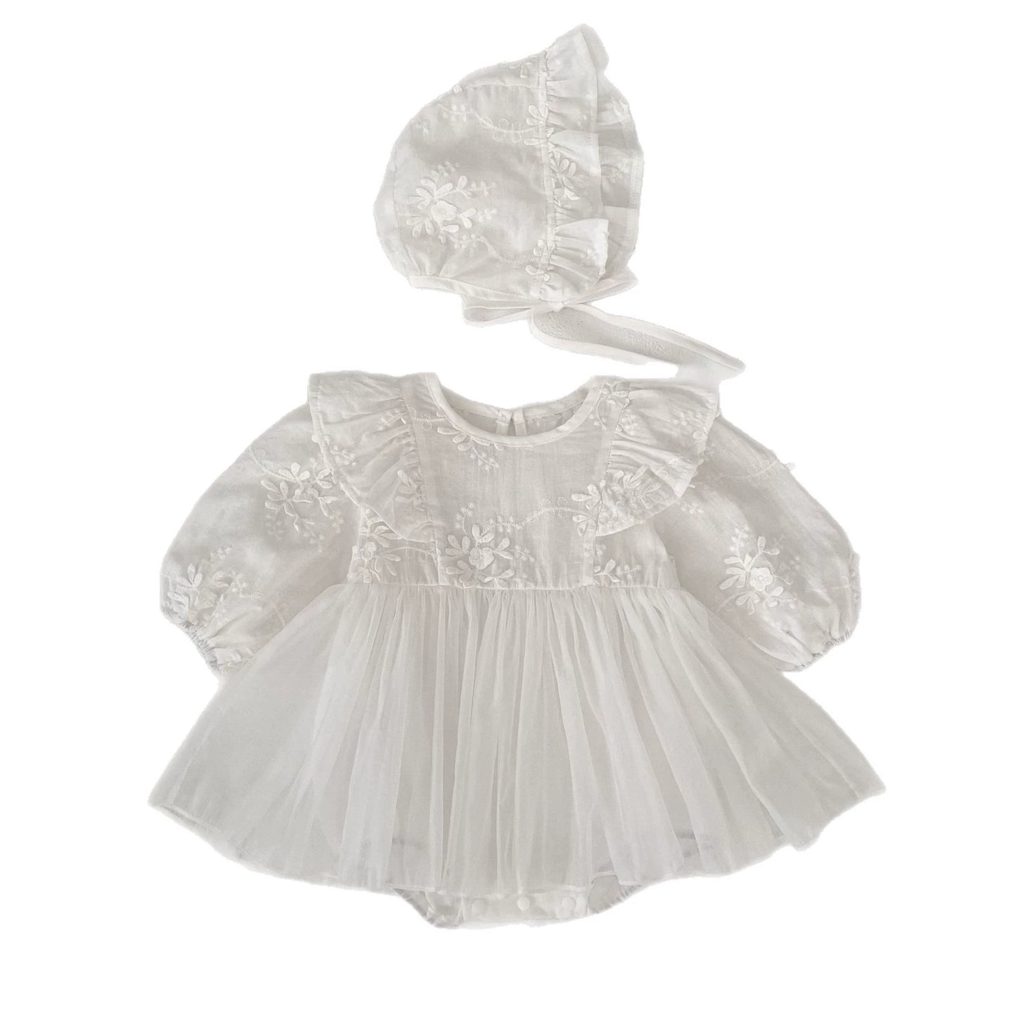 Lace Princess Romper Set