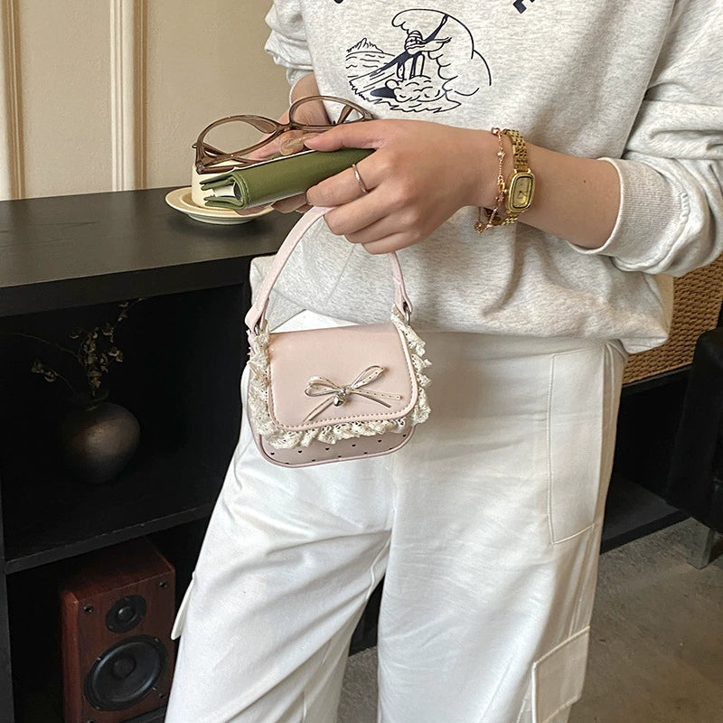 Sweet Bow Lace Bag