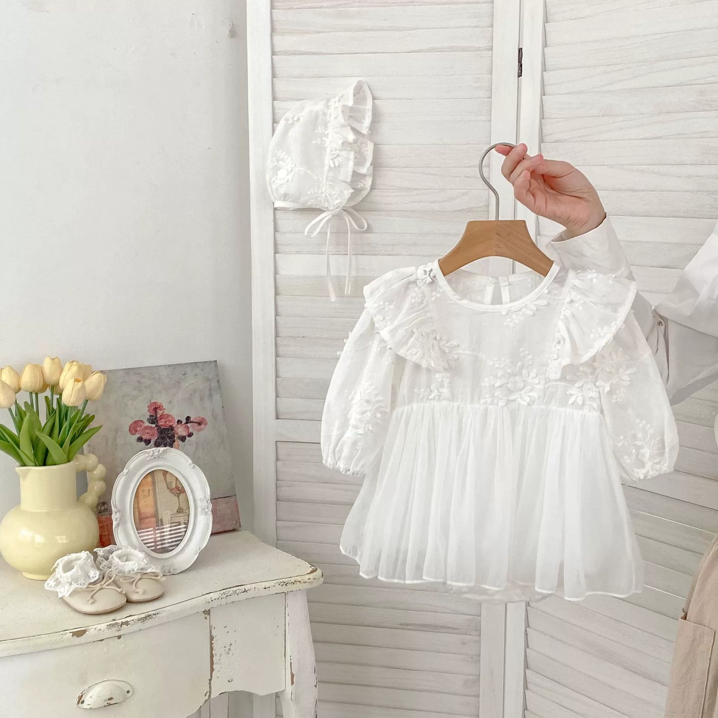 Lace Princess Romper Set