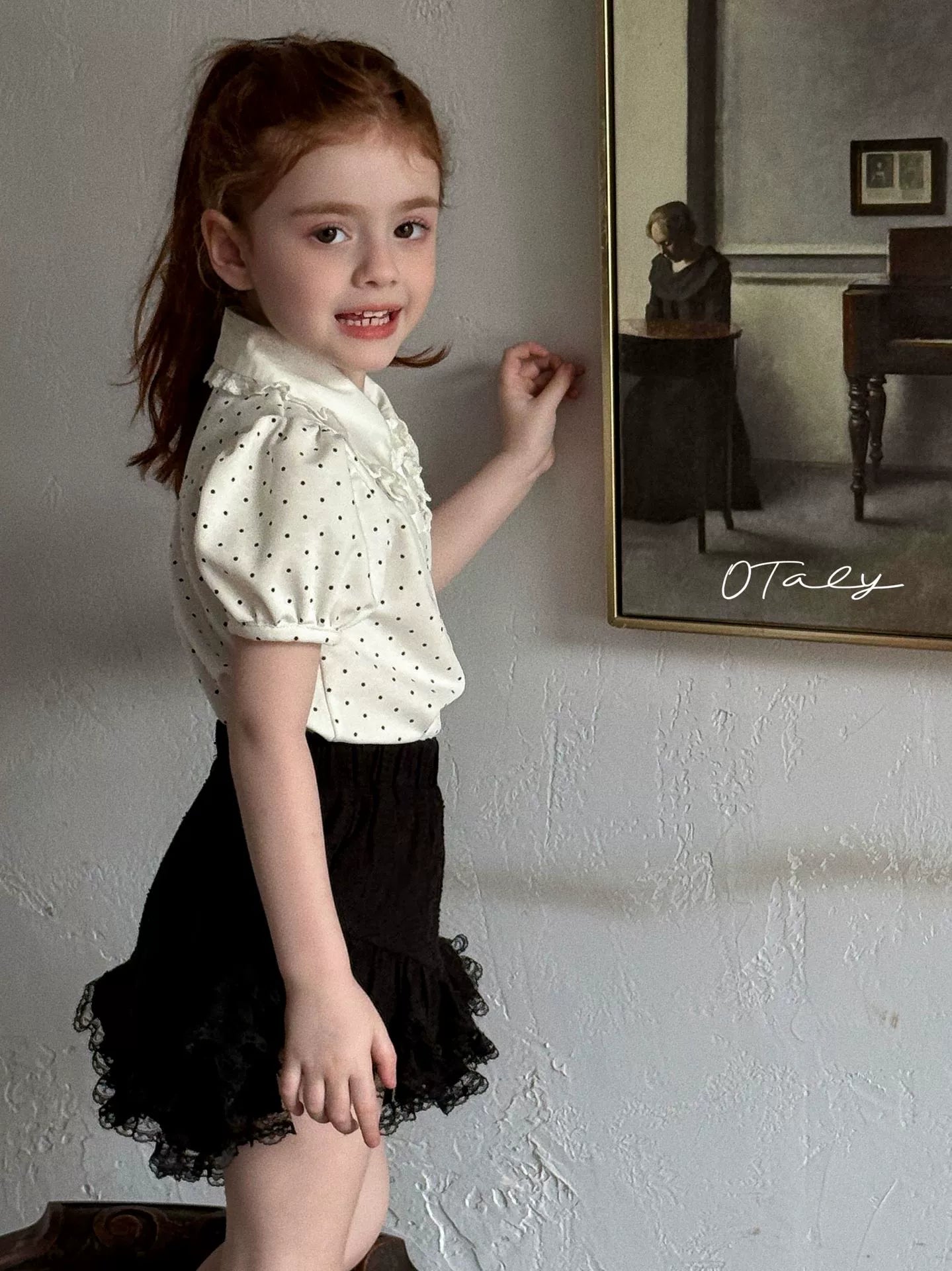 Vintage Polka Charm
