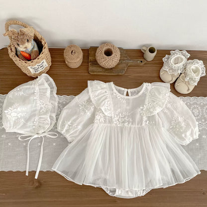 Lace Princess Romper Set