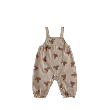 Cuddly Teddy Baby Overalls