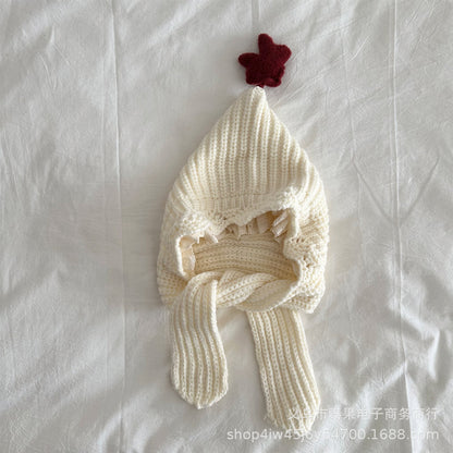 Star Lace Earflap Bonnet