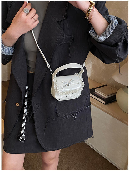 Sweet Bow Lace Bag