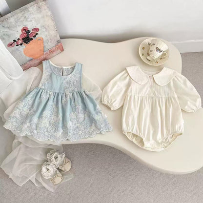 Bluebell Lace Romper