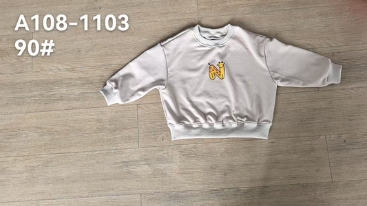 Giraffe Peek Crewneck